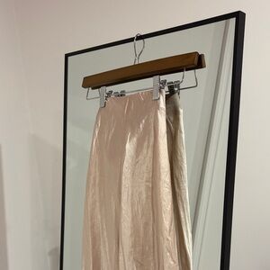 Babaton Cream Maxi Skirt